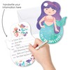 Big Dot of Happiness Mermaid Birthday Invitations (Skin Tone 1),