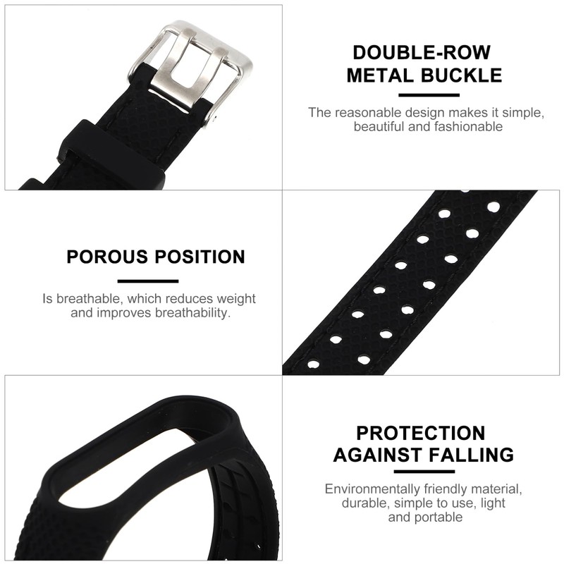 OSALADI 2pcs Creative Replacement Wristband Compatible Unique Honeycomb Design Strap