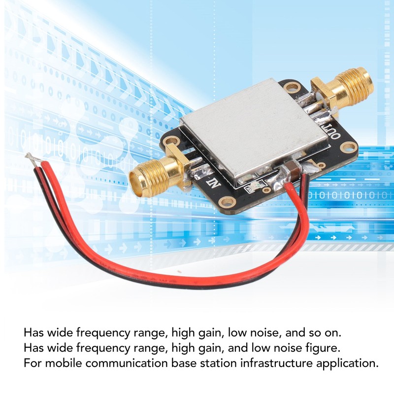 RF Amplifier Module Low Noise 0.01‑3000MHz Bandwidth 22dB Gain Board