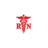 Large Registered Nurse Caduceus Snake RN Sticker Decal Car Window
