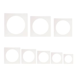 8 PCS Large Circle Stencil,Circle Stencils Different Sizes, Circle Template, Circle Template Stencil, Large Circle Stencil, Circle Stencils for Painting, for Painting Template