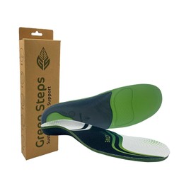 GS Eco-Active Sustainable Arch Support Insoles Green EU 46-48 XL