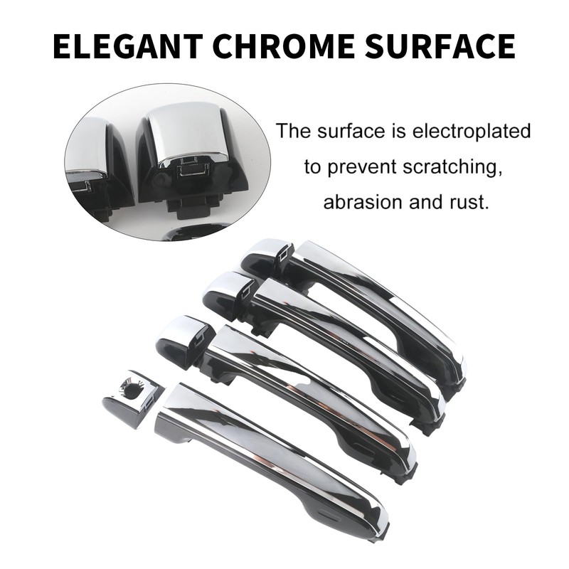 HLBTK 69210-60170 Exterior Door Handles - Front Rear Left Right