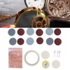 20pcs / set Watch Glass Polishing Pad Felt Polishing Buffing