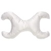 Save My Face!" La Petite Pillow (White, Satin)