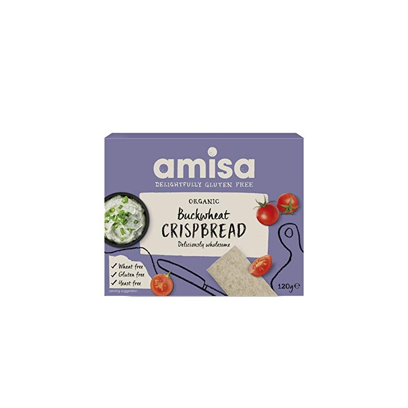 (4 PACK) - Amisa - Org Buckwheat Crispbread G/F |