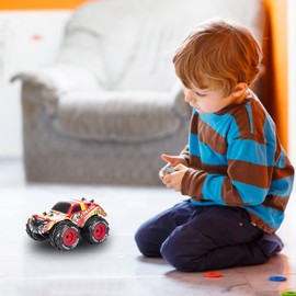 Exost 20207 Red and Black Aqua Typhoon | All Terrain Remote Control Car | 1:24 Scale Kids 5+ | Water, Earth & Snow