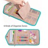 MYBAGZING Crochet Hook Case Empty - Foldable Crochet Hook Organizer