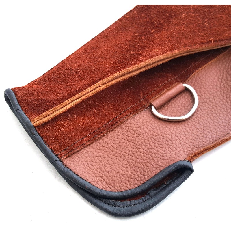starlingukpk Quality Double Layer Genuine Leather Falconry Short Gloves/Bird Handling