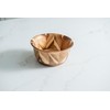Lipper International 1271 Acacia Hand Pieced Herringbone Serving Bowl for