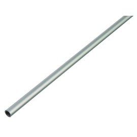 Alberts 498054 Round Tube, Aluminium, Silver Anodised 1000 x 8 x 1 mm, Set of 15