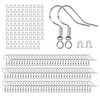 100 PCS / 50 Pairs 925 Sterling Silver Earring Hooks,
