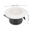 SHOWERORO 2Pcs Round Air Vent Louver for Air Conditioner Ceiling