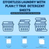 Eco-Friendly Laundry Detergent Sheets, 100 Loads (50 Sheets) Fresh Scent,