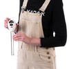 KADAX 3-in-1 Bodenmessgerät mit Feuchtigkeitsmesser, pH-Wert-Tester und Lichtmessung, Boden Messgerät,