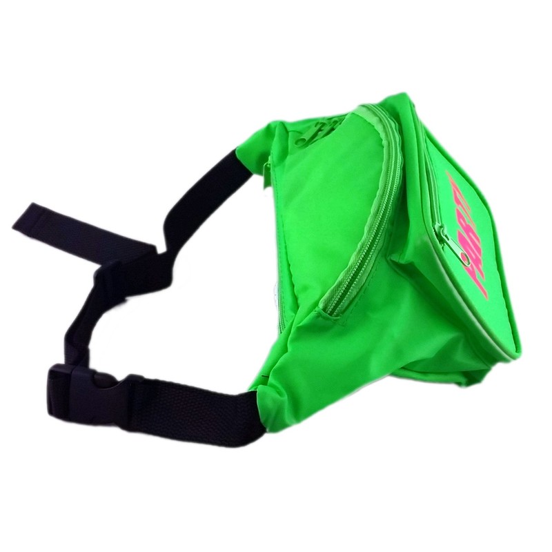 Neon Green Party Fanny Pack, One Size