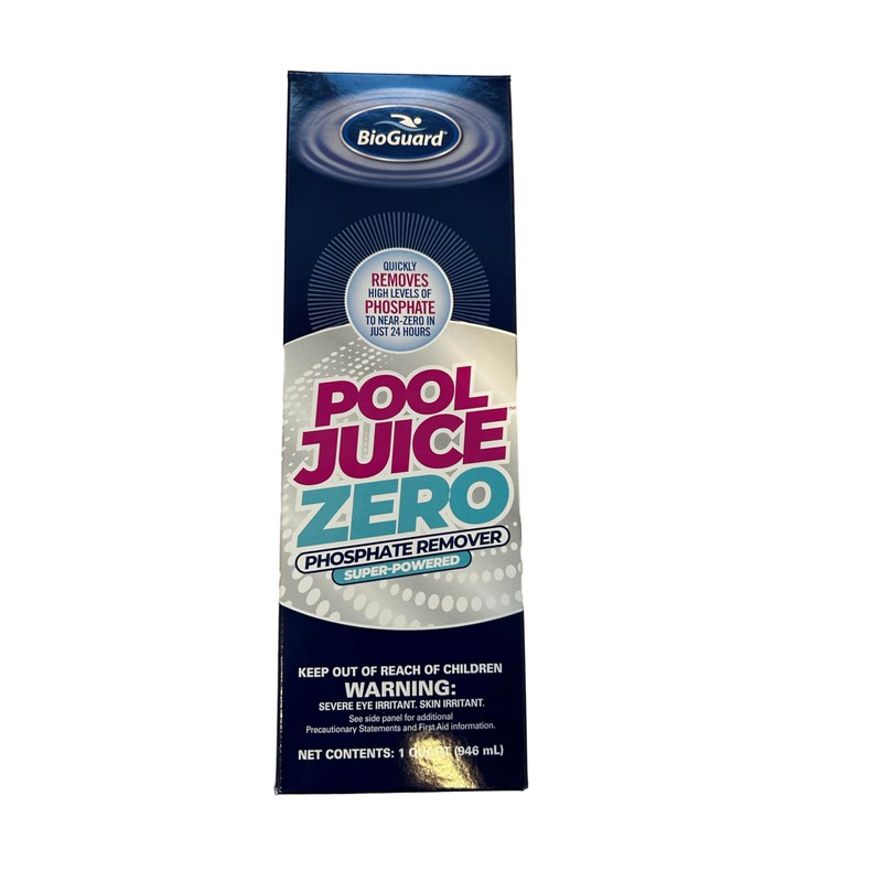 BioGuard Pool Juice Zero Phosphate Remover (Zero Phos), 1 qt,