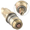 Snblzhef Thermostatic Shower Valve,Thermostatic Spool,Brass Replacement Thermostatic Shower Mixer Valves