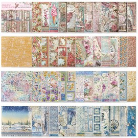 Origami Paper Kit 50 Sheets 70GSM 6 Inch Square Double Sided Color 50 Vivid Japanese Washi Chiyo Colors for Hand Crafts Origami Paper Arts Creativity.Flower Fairy