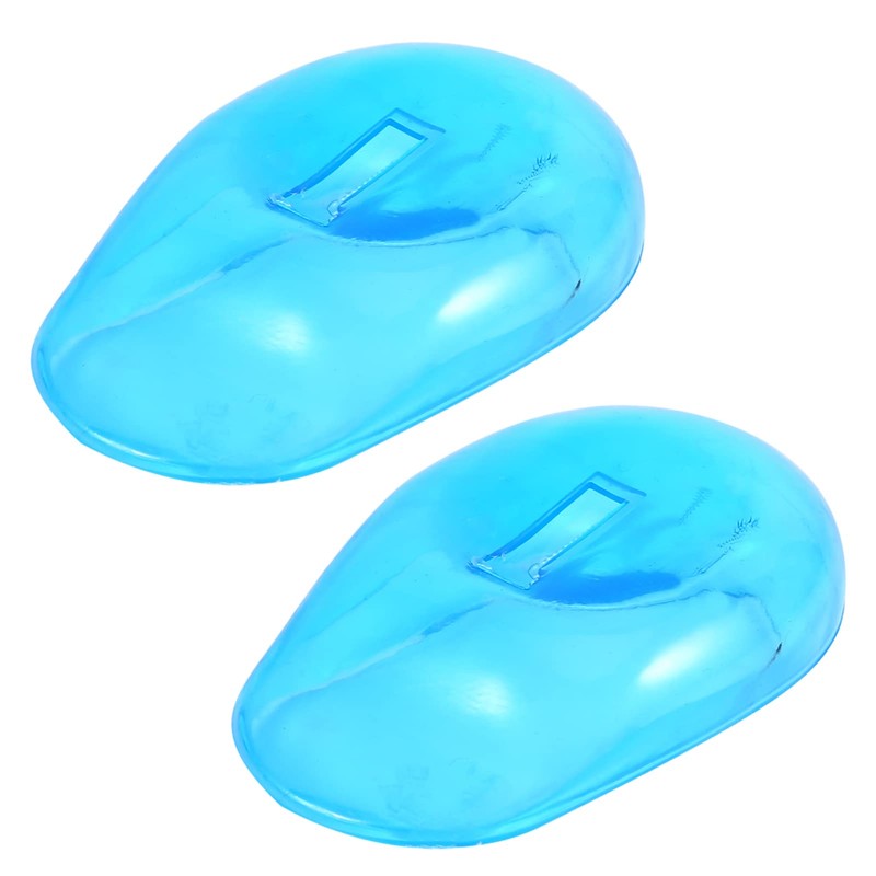 FILFEEL 2pcs Blue Ear Cover Reusable Ear Protectors Anti Staining