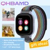 QHBAMD 3 Pack Nylon Watch Bands Compatible with Gabb/Gizmo/SyncUP Smartwatch,