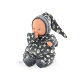 Corolle Mon Doudou Babipouce Glow in The Dark Baby Doll - Extra Soft Cuddly 11" Doll with Vanilla Scent, Washable, Ages 0 Months and up