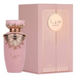LATTAFA Haya Eau de Parfum Spray for Women, 3.4 Ounce