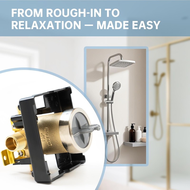 R10000-UNBXHF Universal Tub and Shower Valve Body for Tub Faucet