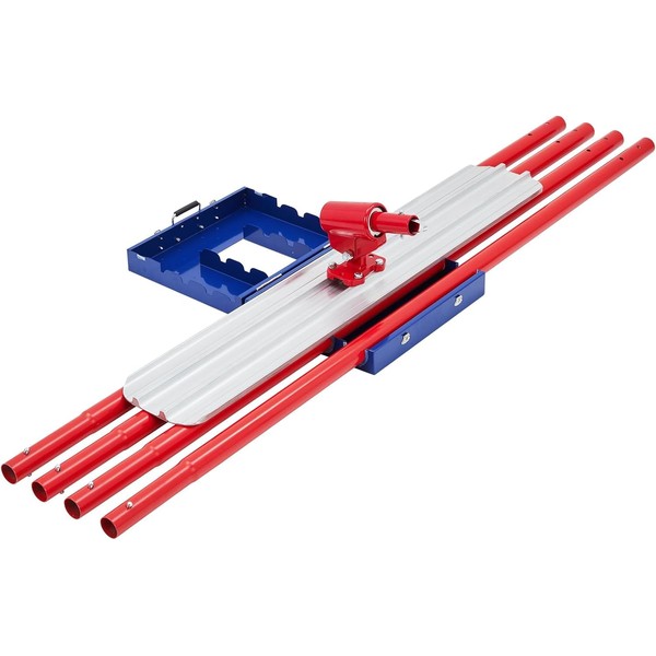 48"x8" Bull Float Kit, Aluminum Magnesium Alloy Concrete Float with