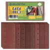 BLOSTM 40PCS Sandpaper for Electric Sander - Hook and Loop