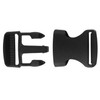 10 Pack 32mm Plastic Side Release Buckle Clips, Replacement Buckle