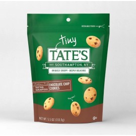 Tate's Bake Shop 🟢 New Tate's Bake Shop TINY Chocolate Chip Baked Thin Crispy Cookies 5.5oz