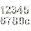 3D Stainless Steel House Number, Weatherproof and Easy to Clean,
