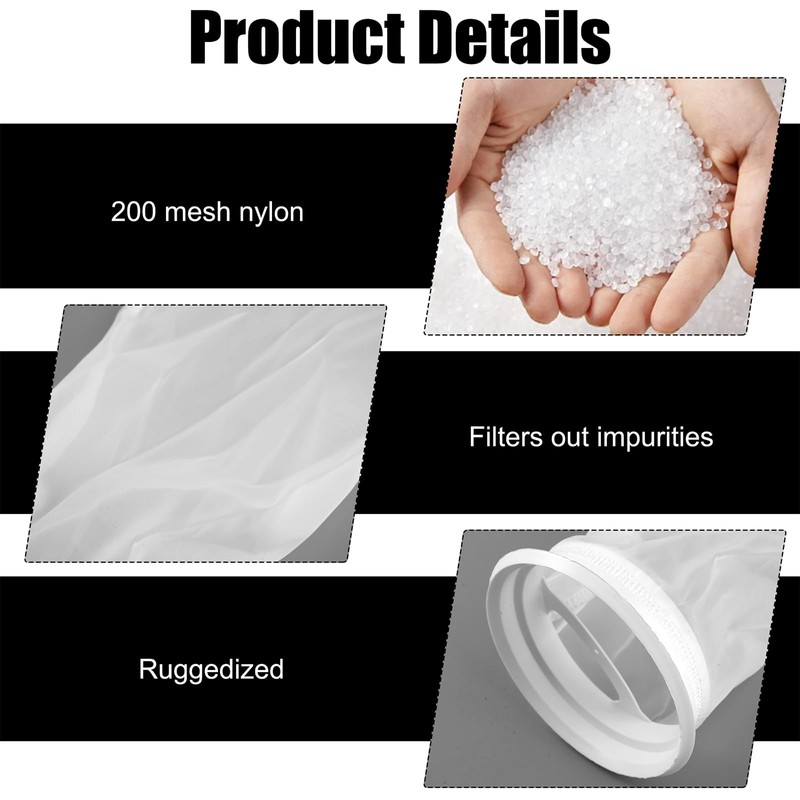 Pack of 4 IBC Filter Lid Filter, 25 cm IBC