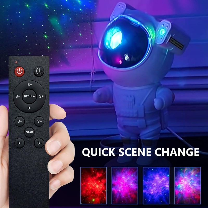 Molgoc Replacement Remote for Star Projector,Compatible with Mooyran Star Projector.(1Pack)