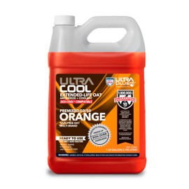 ULTRA 1PLUS Oat NAPS Free Extended Life Antifreeze + Coolant (50/50, Orange, 1 Gallon)