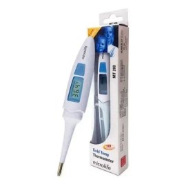 Termometro Digital Oral Axilar Rectal Punta Flexible 10sg*