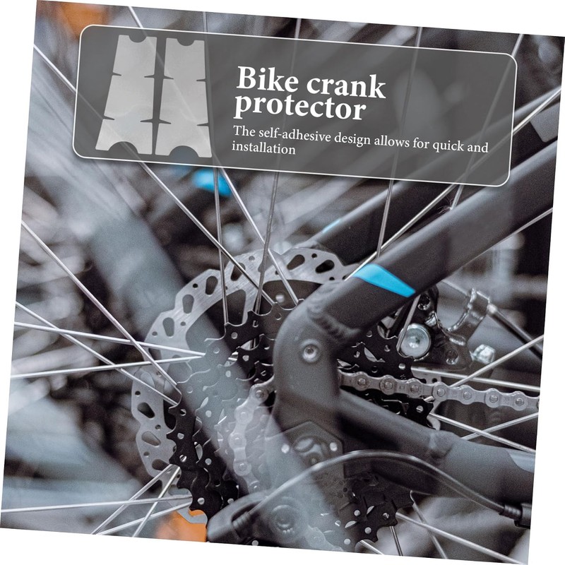GANAZONO Protector de Biela para Bicicleta de Carretera Todo Terreno,