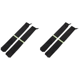 TOPPERFUN 4Pcs Wiper Blade Protectors, 25.5x3.9in Polyester Car Windshield Wiper Cover, 210D Waterproof Rain and Bird Droppings RV Wiper Blade Guards for Cars SUVs and Trucks