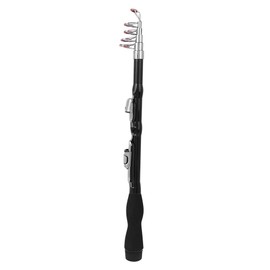 Portable Ultra Short Telescopic 

Fishing Rod Long Throw Super Hard Glass Fiber Fishing Pole1.2m