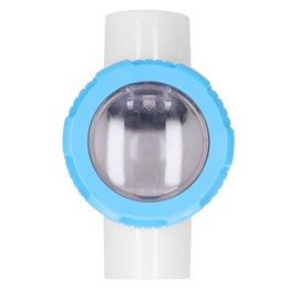 BAOFUYA Visible Check Valve for Swimming Pool 2in Non Return Valve Prevents Backflow, Easy Installation, ABS+PVC Material