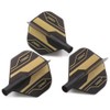 CUESOUL AK4 Flight Heat Transfer Standard Shape Flight, Black Base