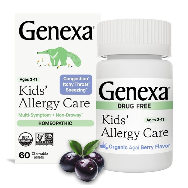 Genexa Kids Allergy Care | Drug Free, Non-Drowsy Children's Allergy