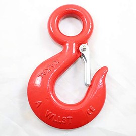 Eyelet Load Hook 3000 kg Load Hook with Eyelet Safety Hook
