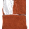 Pioneer Leather Welding Gloves- Light Duty Leather Mitt - Red