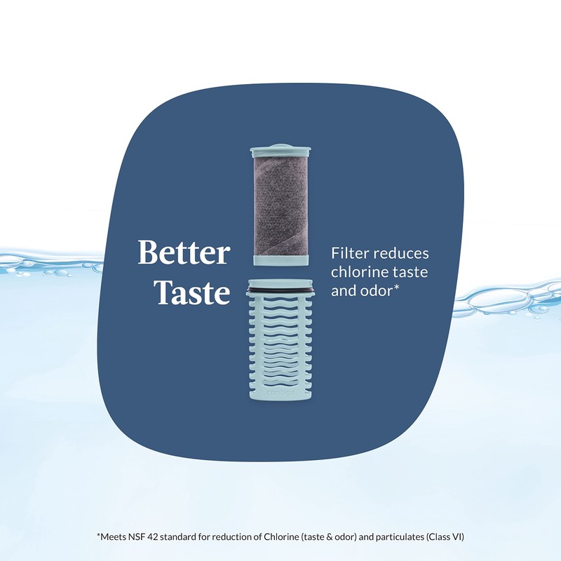 Contigo Clybourn Beverage|Botellas de agua, 24 onzas, hielo oscuro