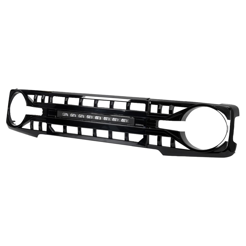 AMERICAN MODIFIED Front Armor Grille Compatible with 2021-2023 Ford Bronco,