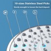 Lumkew Multiplesize Shower Head Cleaner Tool, Shower Head Cleaning Brushes