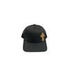John 3:16 Verse Laser Engraved Cross Trucker Hat, Meshback, Adjustable