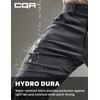 CQR Men's Cool Flex Tactical Pants, Water Resistant Lightweight Stretch